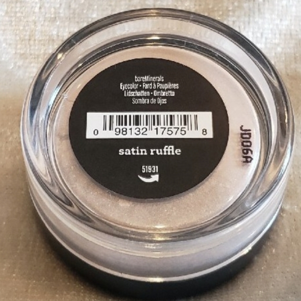 🧚♀️SATIN RUFFLE Bareminerals RARE DISCONTINUED EyeColor NWT - Picture 4 of 6